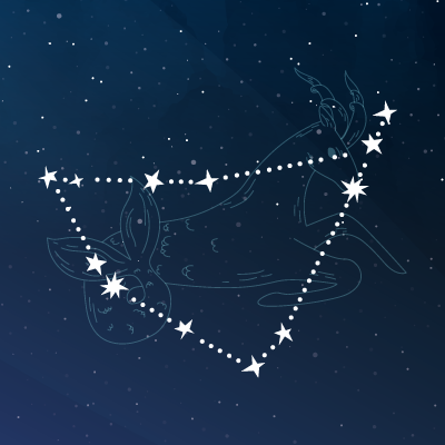 The zodiac sign Capricorn