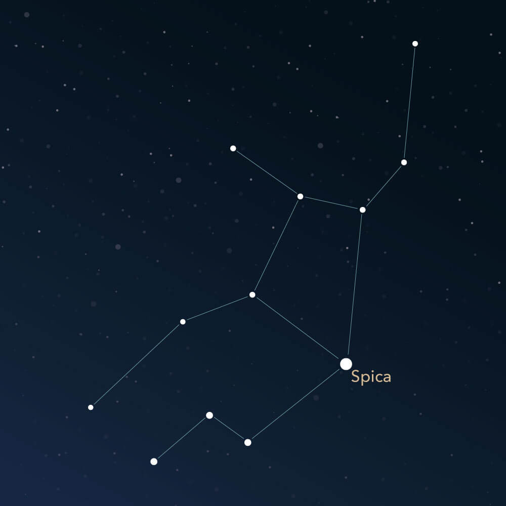 The constellation Virgo