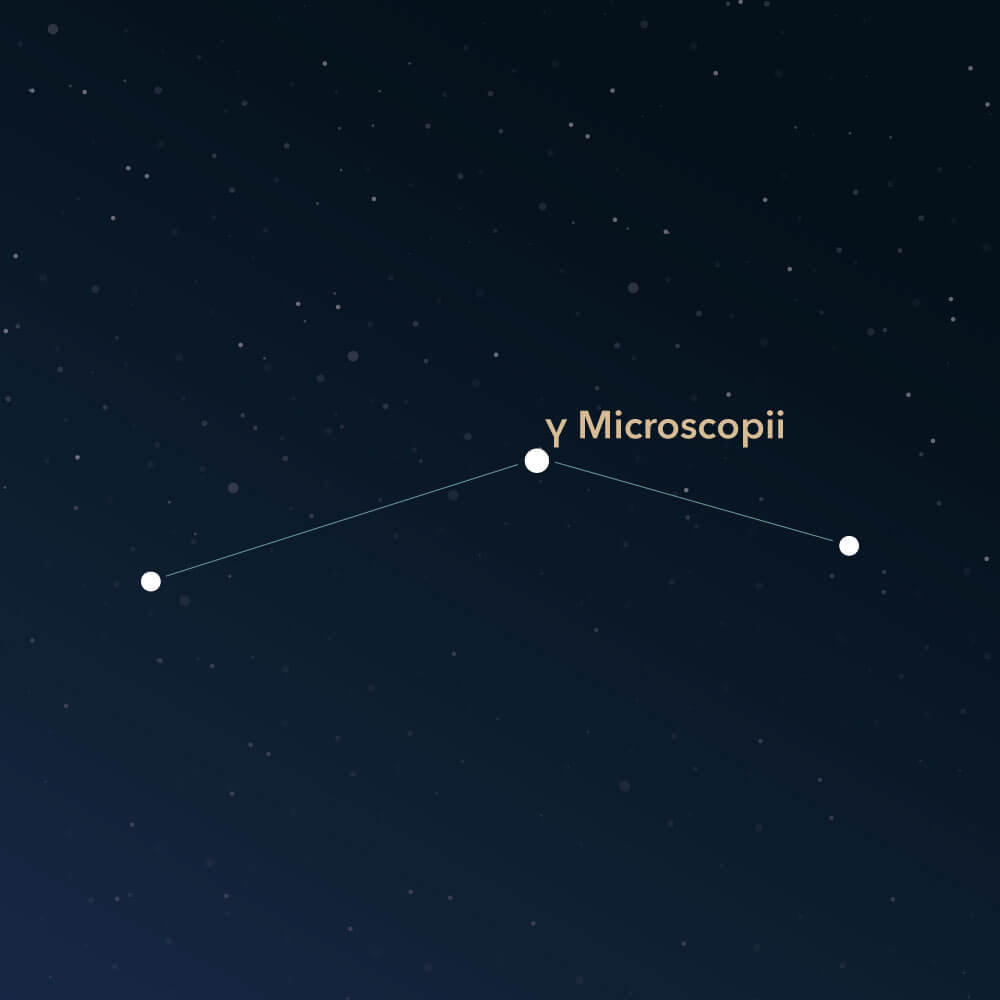 The constellation Microscopium